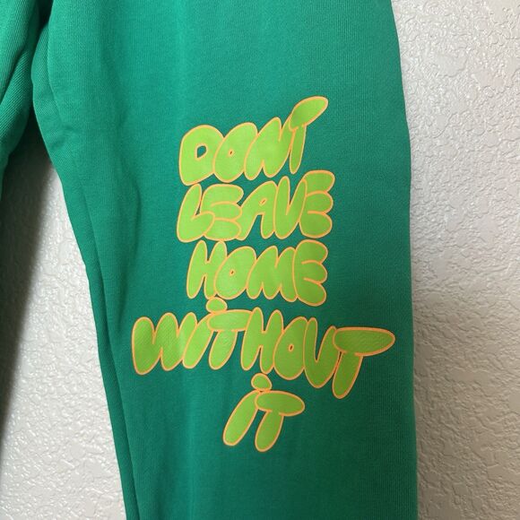 The Mayfair Group Green Compassion Sweatpants Don’t Leave Home Without it XS - Picture 4 of 8